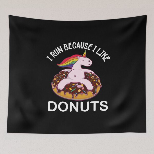 Item preview, Copy of I Run Because I Like Donuts designed and sold by beefrancky.