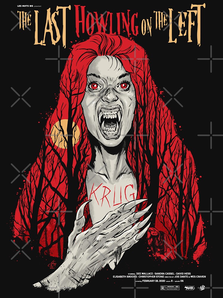 Thumbnail 7 of 7, Classic T-Shirt, The last howling on the left designed and sold by Grégory Lê.