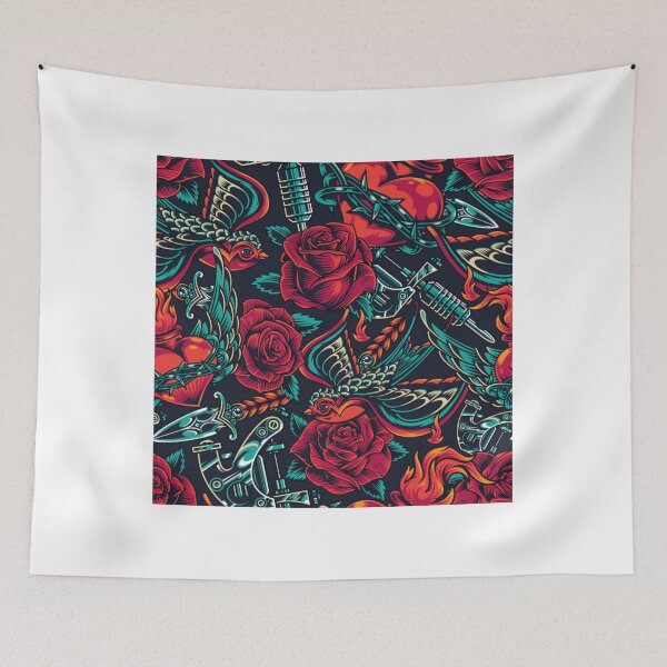 Item preview, Vintage flash tattos design designed and sold by Fenix2.