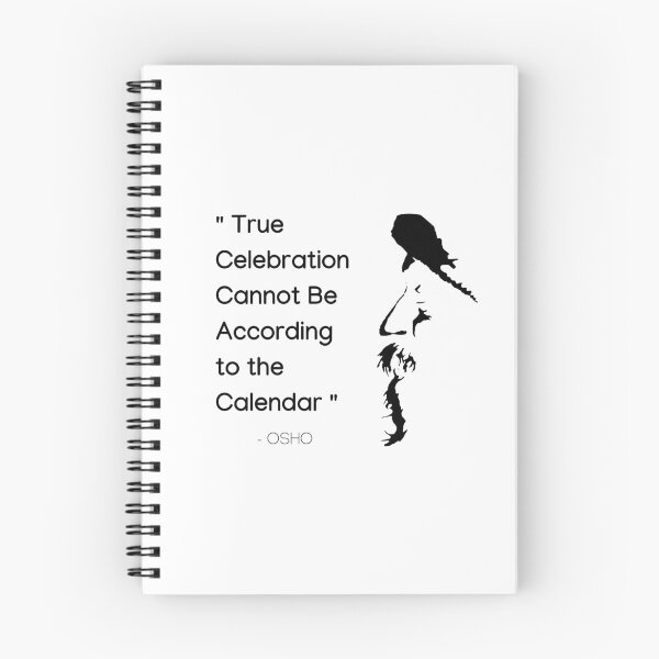 Item preview, True Celebration ... Osho Quote – To Turn You Outside In! - text design designed and sold by RetComly.