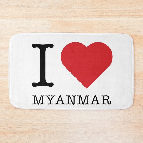 Item preview, I love Myanmar designed and sold by HeavyStyle.