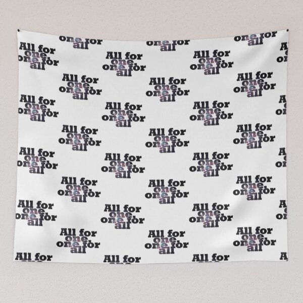 Item preview, All For One  designed and sold by redbrickmarket.