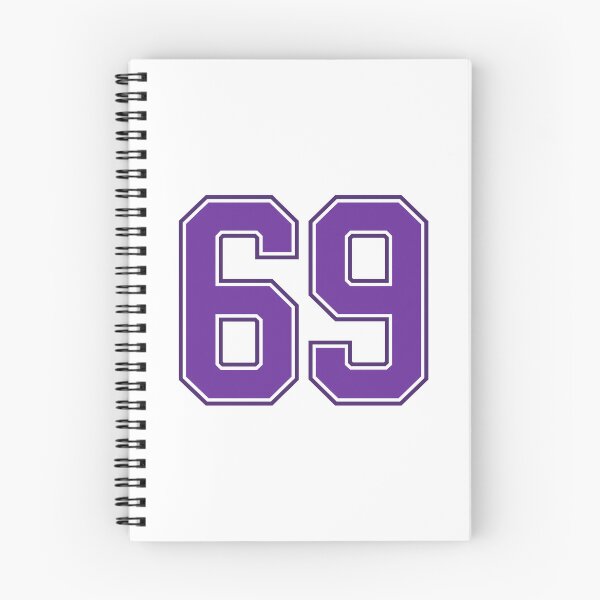 Item preview, Purple Number 69 lucky sports jersey sixty nine designed and sold by HeavyStyle.