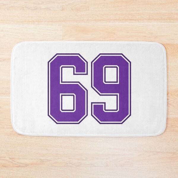 Item preview, Purple Number 69 lucky sports jersey sixty nine designed and sold by HeavyStyle.