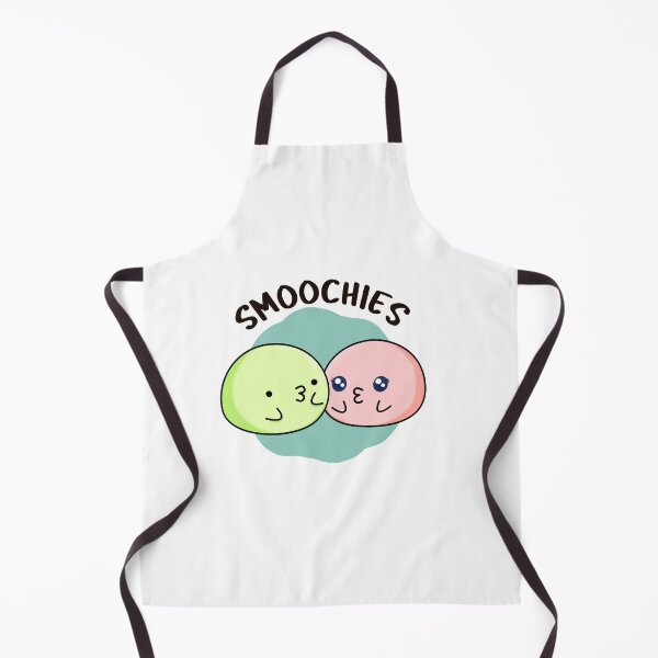 Item preview, Smoochies Funny Food Mochi Puns designed and sold by punnybone.