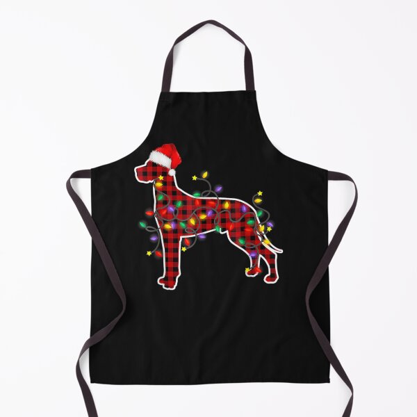 Item preview, Red Plaid Great Dane Dog Christmas Lights Pajama designed and sold by maginnbealric.