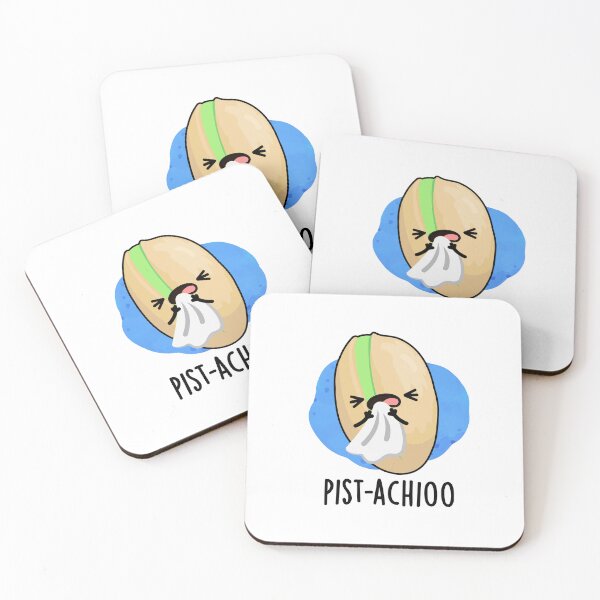 Item preview, Pist-achioo Sneezing Nut Funny Pistachio Puns designed and sold by punnybone.