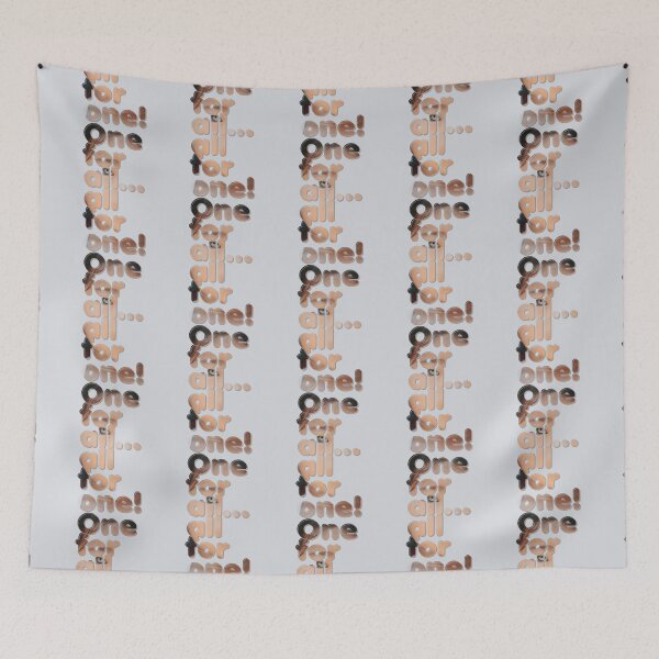 Item preview, One For All All For One  designed and sold by redbrickmarket.