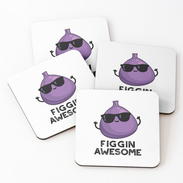 Item preview, Figgin Awesome Funny Fig Puns  designed and sold by punnybone.
