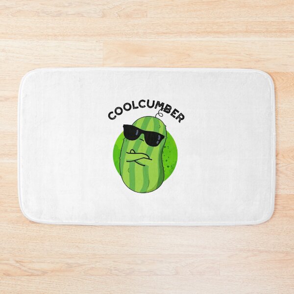 Item preview, Coolcumber Funny Cucumber Puns  designed and sold by punnybone.