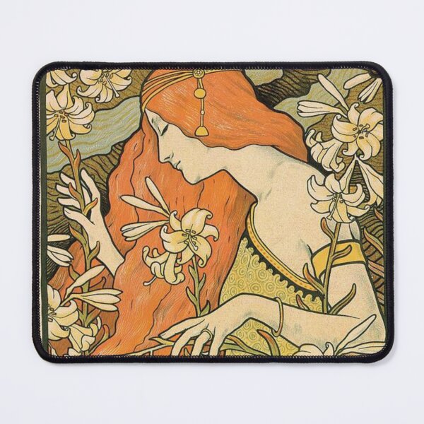 Item preview, L Ermitage by Alphonse Mucha - Art Nouveau designed and sold by RickE.