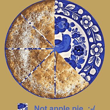 Graph - Apple pie: Not apple pie; Apple pie (funny pie chart