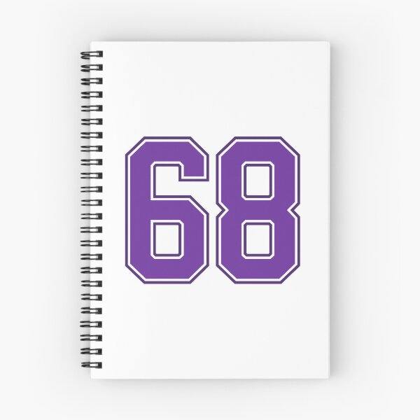 Item preview, Purple Number 68 lucky sports jersey sixty eight designed and sold by HeavyStyle.