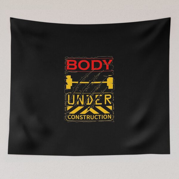 Item preview, Body under construction patch design designed and sold by Color-Lab.