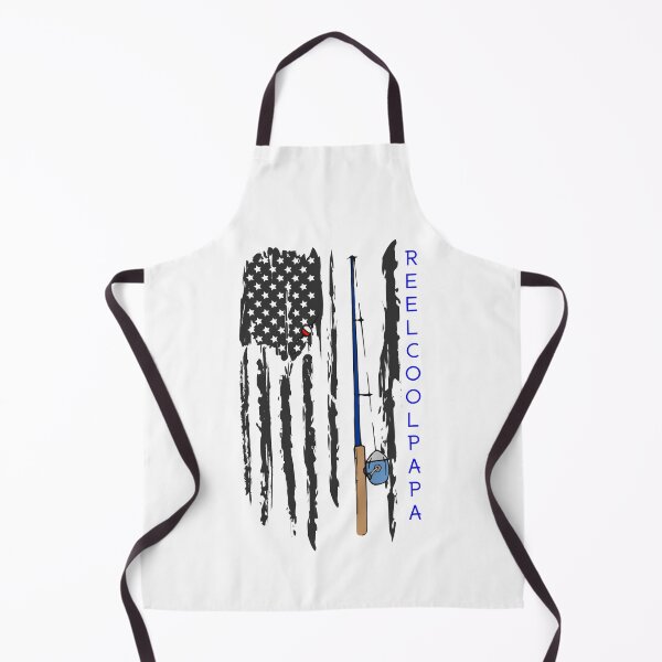 Item preview, Reel Cool Papa American Flag Fishing Pole Fisherman Patriot USA Outdoors Lake Fishermen designed and sold by CarantinedChaos.