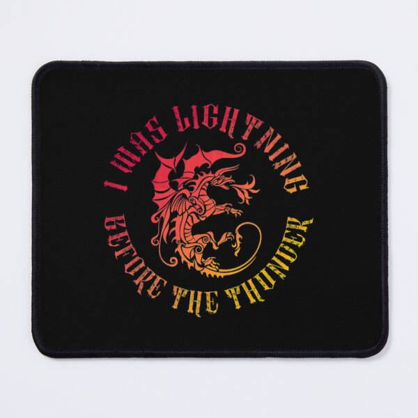 Item preview, I Was Lightning Before The Thunder  The Dragons   designed and sold by ConnorTshirts.