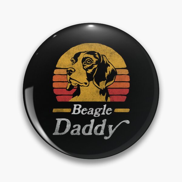 Item preview, Retro Vintage Beagle Daddy designed and sold by More Cute Dogs.