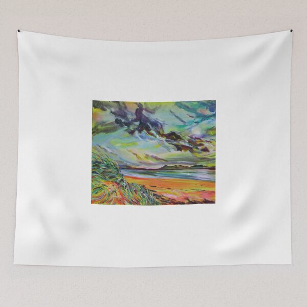 Item preview, Aberffraw beach towards Snowdonia designed and sold by Karin McCombe Jones.