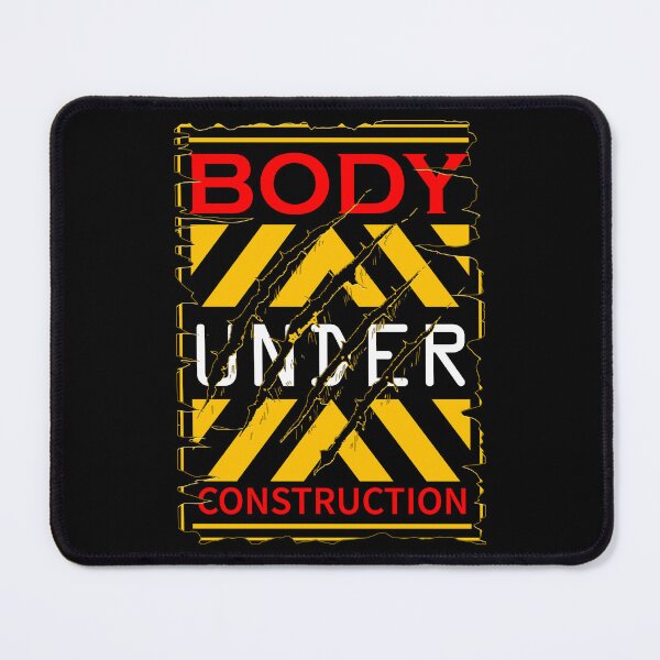 Item preview, Body under construction patch design designed and sold by Color-Lab.