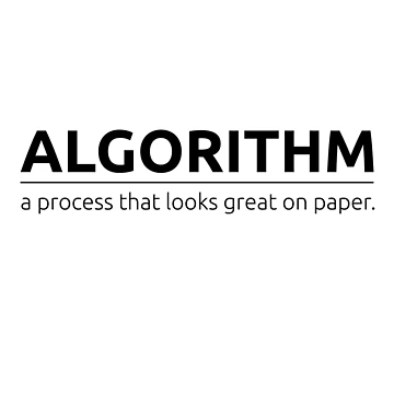 Artwork thumbnail, What is algorithm? by BeepBoopDesigns