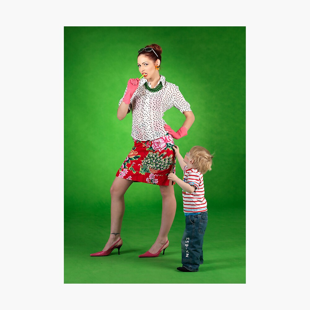 Not Now Son. Photographic Print