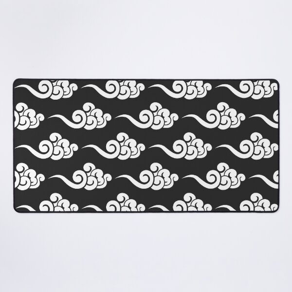 Item preview, Chinese Clouds Pattern on Black Background designed and sold by Ayoub14.
