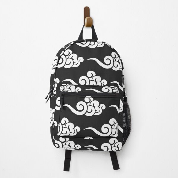 Item preview, Chinese Clouds Pattern on Black Background designed and sold by Ayoub14.