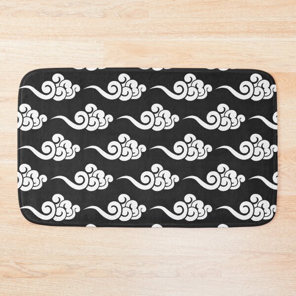 Item preview, Chinese Clouds Pattern on Black Background designed and sold by Ayoub14.