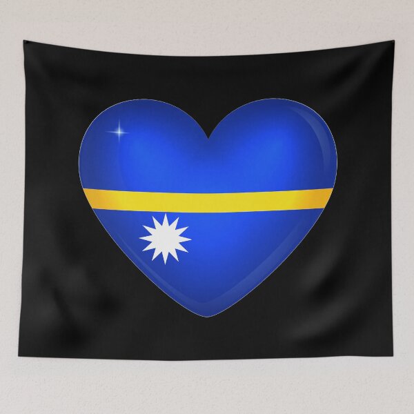 Item preview, My heart is in Nauru, Love Nauru. designed and sold by ArtIsParty.