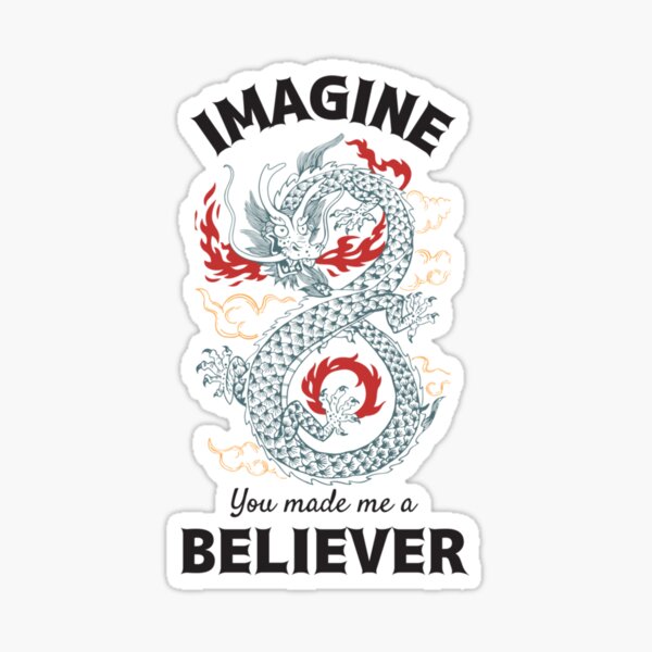 Imagine Dragons Believer Vinyl Record Song Lyric Music Wall Art