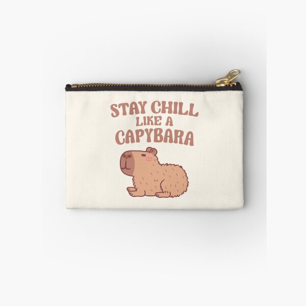 Item preview, Funny Stay Chill Like A Capybara designed and sold by rustydoodle.