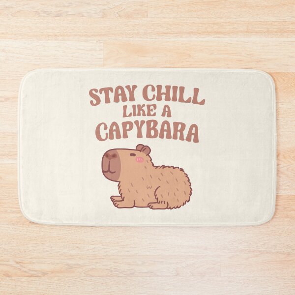 Item preview, Funny Stay Chill Like A Capybara designed and sold by rustydoodle.