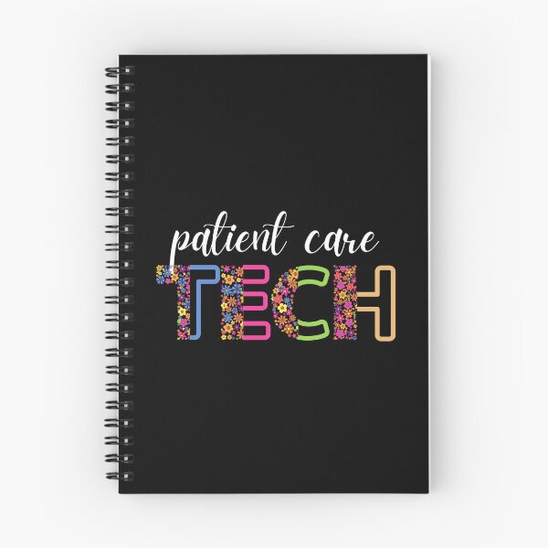 Item preview, Floral Patient Care Tech (white text) - Patient Care Technician - PCT designed and sold by CaitU.