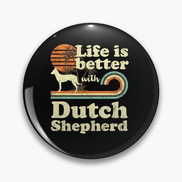 Artikelvorschau, Life is Better with Dutch Shepherd Vintage entworfen und verkauft von rafaeltto.