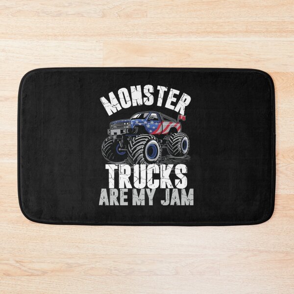 Item preview, Monster Trucks Are My Jam - Monster Trucks designed and sold by SusanJPD.