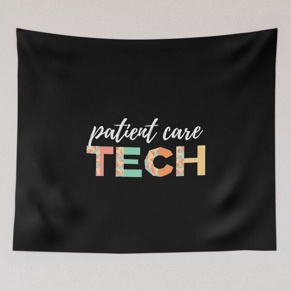 Item preview, Patient Care Tech (white text) - Patient Care Technician - PCT designed and sold by CaitU.