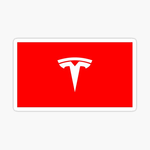Tesla Logo Stickers for Sale