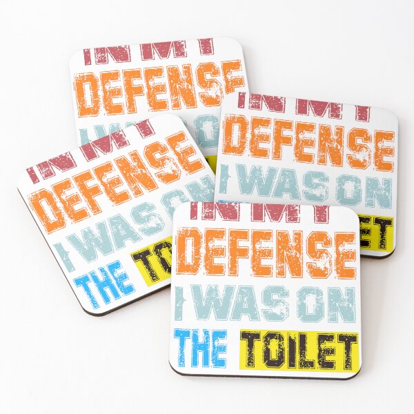 Item preview, IN MY DEFENSE I WAS ON THE TOILET designed and sold by AVOGATO KITTY KAT  CAT.
