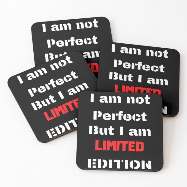 Item preview, I am not perfect but i am limited edition designed and sold by Kuki-shop.