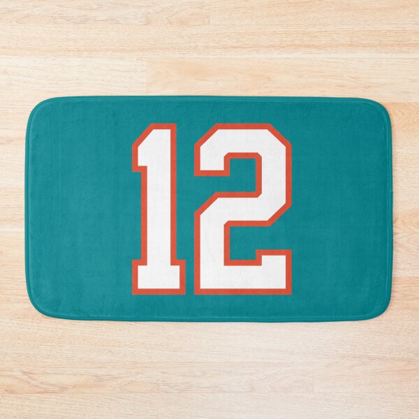 Item preview, Sports Number 12, white orange color lucky sport twelve designed and sold by ArtIsParty.