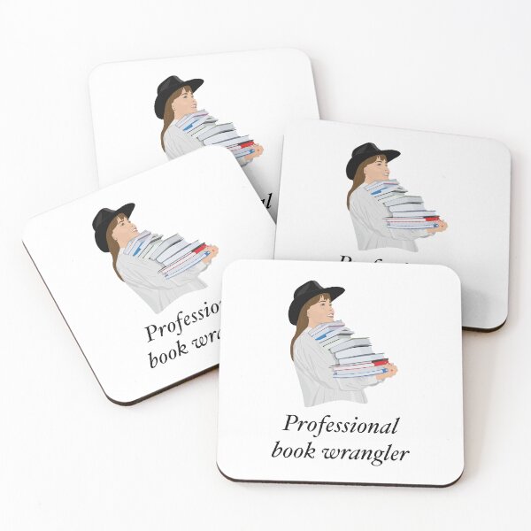 Item preview, Professional Book Wrangler (Literary Humour) designed and sold by ThatsNovelGifts.