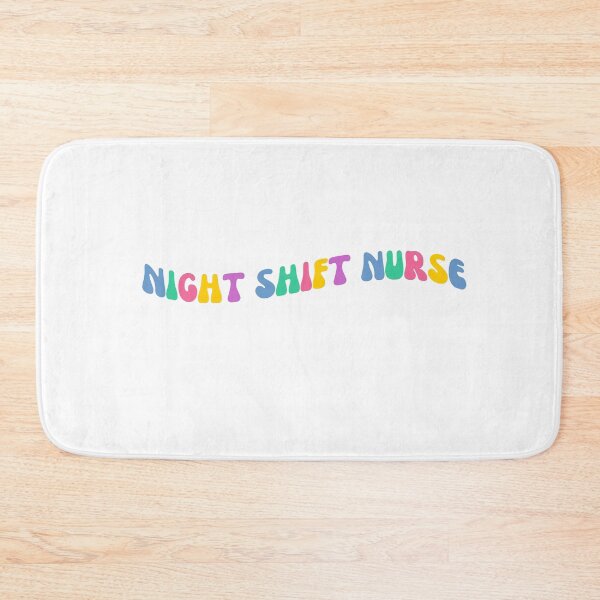 Item preview, retro night shift Nurse - RN - night shift Registered Nurse - night shift crew designed and sold by CaitU.