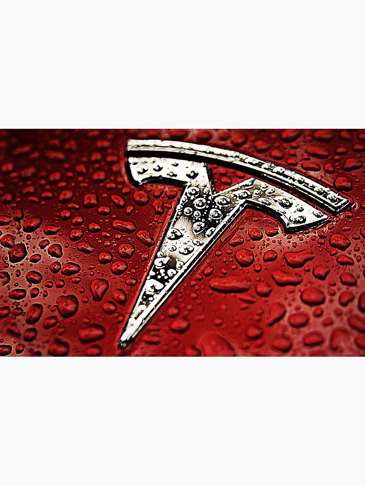 Tesla logo Sticker by TeslaMotion