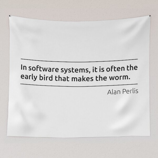 Item preview, Early bird makes the worm designed and sold by BeepBoopDesigns.