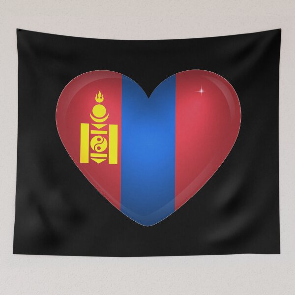 Item preview, My heart is in Mongolia, Love Mongolia. designed and sold by ArtIsParty.