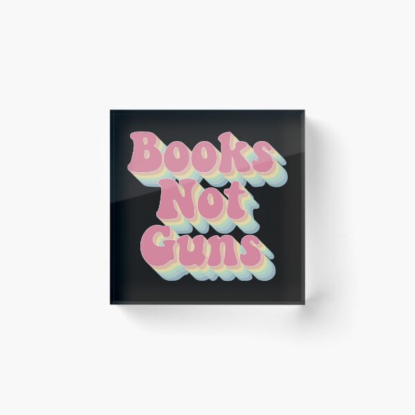 Item preview, Books Not Guns designed and sold by Texterns.