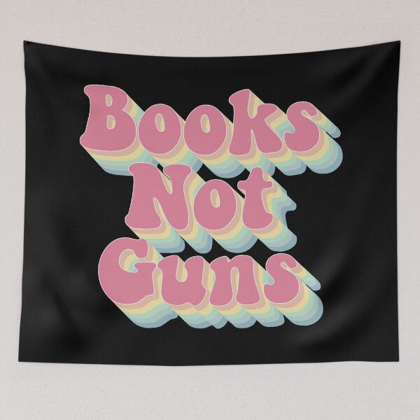 Item preview, Books Not Guns designed and sold by Texterns.