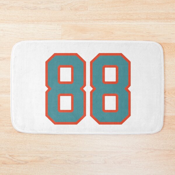 Item preview, 88 number, aqua orange lucky sports eighty eight designed and sold by ArtIsParty.