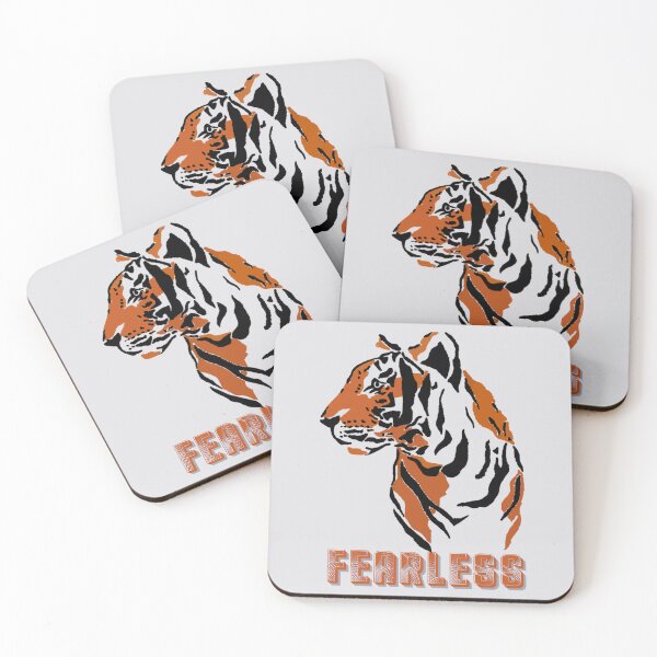 Item preview, Fearless Tiger designed and sold by PapitosPlace.