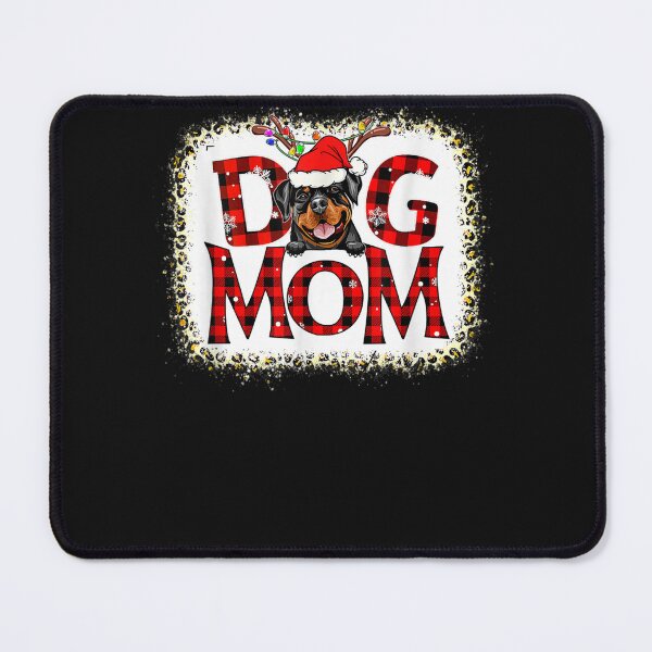 Item preview, Rottweiler Dog Mom Buffalo Plaid Xmas Pajama Reind designed and sold by maginnbealric.